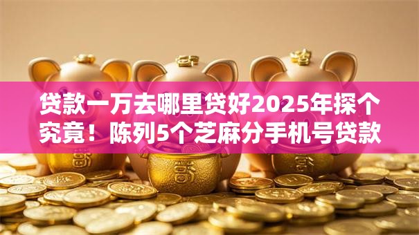 贷款一万去哪里贷好2025年探个究竟！陈列5个芝麻分手机号贷款口子