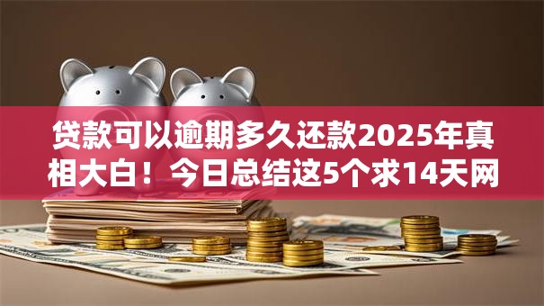 贷款可以逾期多久还款2025年真相大白！今日总结这5个求14天网贷口子