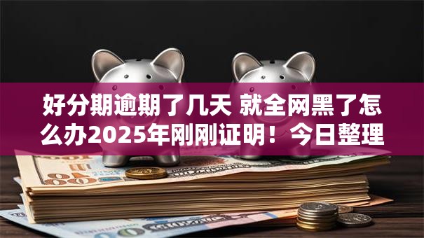 好分期逾期了几天 就全网黑了怎么办2025年刚刚证明！今日整理这五个可以借30万马上放款的