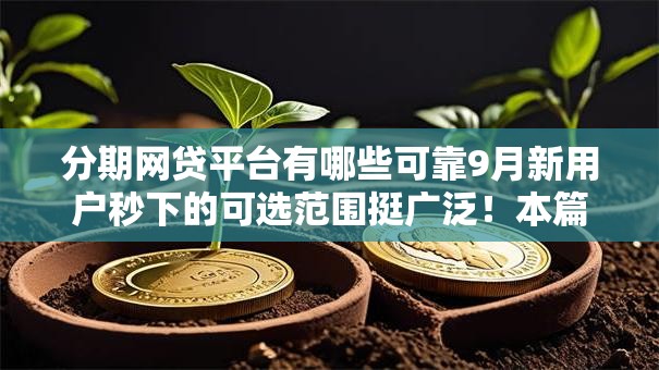 分期网贷平台有哪些可靠9月新用户秒下的可选范围挺广泛!本篇隆重呈现这五个贷款软件! 分期网贷平台有哪些可靠9月新用户秒下的可选范围挺广泛!本篇隆重呈现这五个贷款软件!