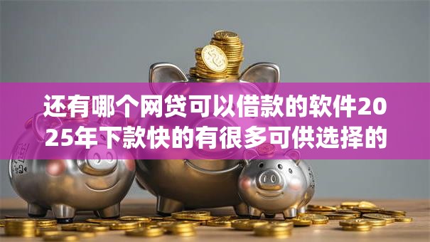 还有哪个网贷可以借款的软件2025年下款快的有很多可供选择的余地!本文隆重揭示这五个黑户贷款app! 还有哪个网贷可以借款的软件2025年下款快的有很多可供选择的余地!本文隆重揭示这五个黑户贷款app!