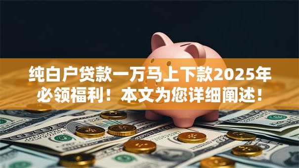 纯白户贷款一万马上下款2025年必领福利!本文为您详细阐述! 纯白户贷款一万马上下款2025年必领福利!本文为您详细阐述!