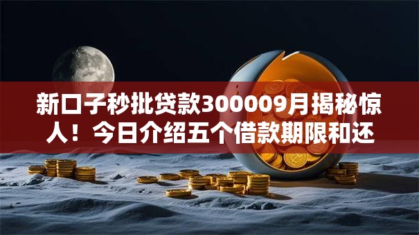 新口子秒批贷款300009月揭秘惊人！今日介绍五个借款期限和还款期限