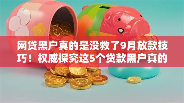 网贷黑户真的是没救了9月放款技巧!权威探究这5个贷款黑户真的没救了平台 网贷黑户真的是没救了9月放款技巧!权威探究这5个贷款黑户真的没救了平台