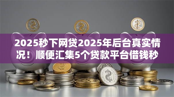 2025秒下网贷2025年后台真实情况!顺便汇集5个贷款平台借钱秒到账 2025秒下网贷2025年后台真实情况!顺便汇集5个贷款平台借钱秒到账