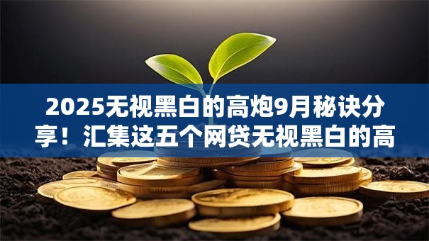 2025无视黑白的高炮9月秘诀分享！汇集这五个网贷无视黑白的高炮借钱口子