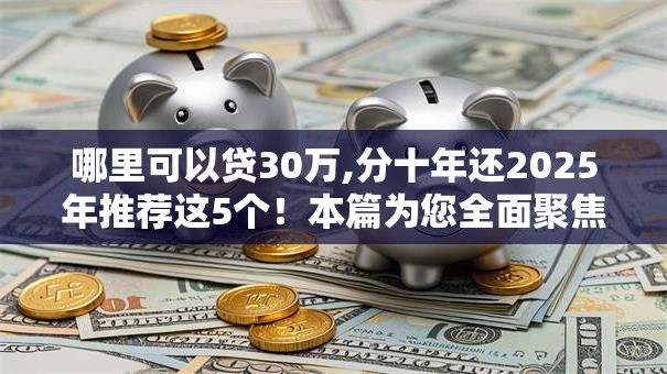 哪里可以贷30万,分十年还2025年推荐这5个!本篇为您全面聚焦! 哪里可以贷30万,分十年还2025年推荐这5个!本篇为您全面聚焦!