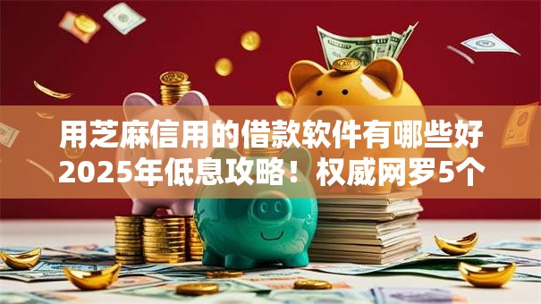 用芝麻信用的借款软件有哪些好2025年低息攻略!权威网罗5个芝麻信用网贷口子平台借钱好 用芝麻信用的借款软件有哪些好2025年低息攻略!权威网罗5个芝麻信用网贷口子平台借钱好