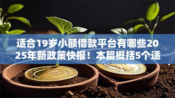 适合19岁小额借款平台有哪些2025年新政策快报!本篇概括5个适合19岁网贷口子有哪些 适合19岁小额借款平台有哪些2025年新政策快报!本篇概括5个适合19岁网贷口子有哪些