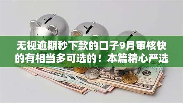 无视逾期秒下款的口子9月审核快的有相当多可选的!本篇精心严选这5个黑户借钱平台! 无视逾期秒下款的口子9月审核快的有相当多可选的!本篇精心严选这5个黑户借钱平台!