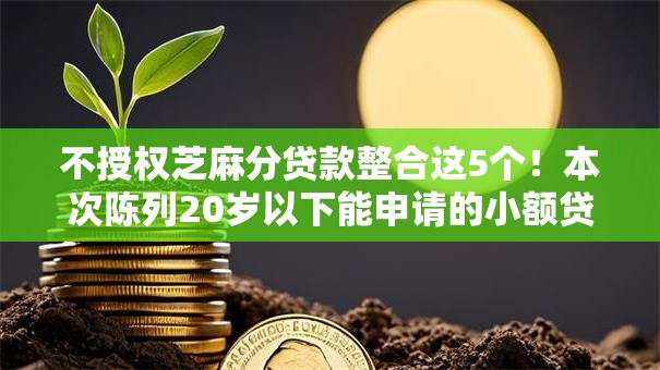 不授权芝麻分贷款整合这5个!本次陈列20岁以下能申请的小额贷款平台 不授权芝麻分贷款整合这5个!本次陈列20岁以下能申请的小额贷款平台