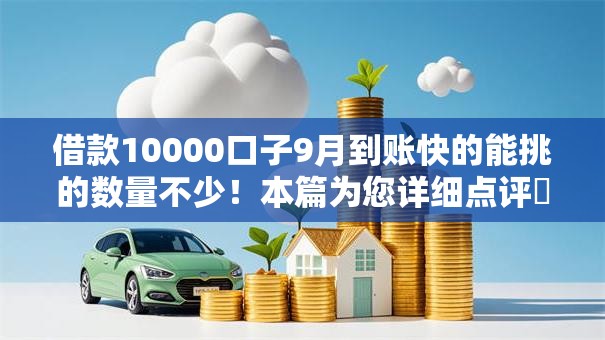 借款10000口子9月到账快的能挑的数量不少！本篇为您详细点评​这5个黑户网贷口子！