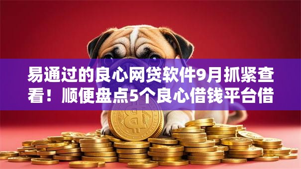 易通过的良心网贷软件9月抓紧查看!顺便盘点5个良心借钱平台借款容易过 易通过的良心网贷软件9月抓紧查看!顺便盘点5个良心借钱平台借款容易过