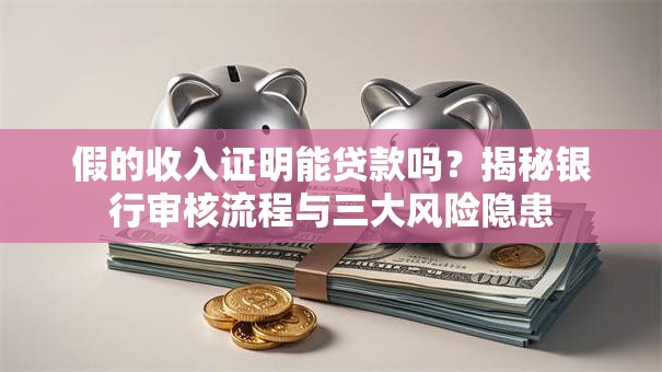假的收入证明能贷款吗？揭秘银行审核流程与三大风险隐患
