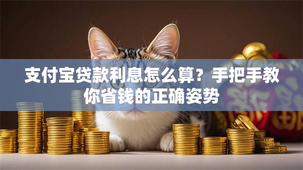 支付宝贷款利息怎么算？手把手教你省钱的正确姿势