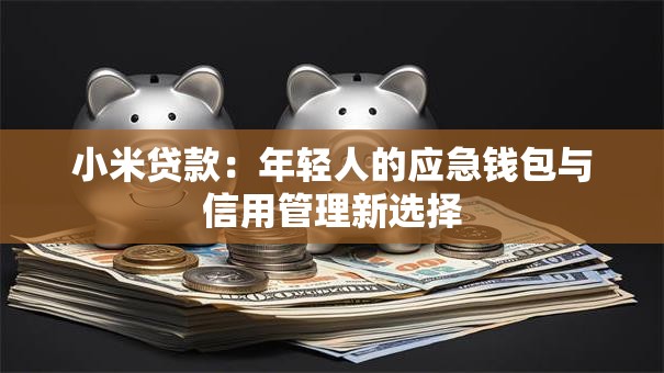 小米贷款：年轻人的应急钱包与信用管理新选择