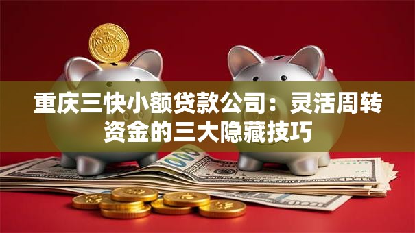 重庆三快小额贷款公司：灵活周转资金的三大隐藏技巧