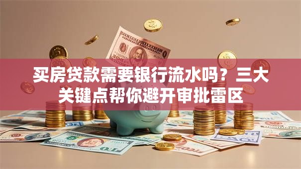 买房贷款需要银行流水吗？三大关键点帮你避开审批雷区