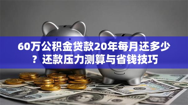 60万公积金贷款20年每月还多少?还款压力测算与省钱技巧 60万公积金贷款20年每月还多少?还款压力测算与省钱技巧