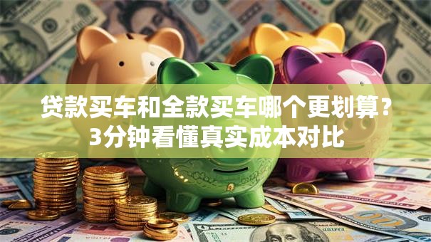 贷款买车和全款买车哪个更划算？3分钟看懂真实成本对比
