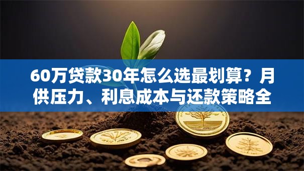 60万贷款30年怎么选最划算？月供压力、利息成本与还款策略全解析