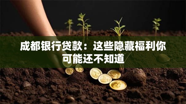 成都银行贷款：这些隐藏福利你可能还不知道