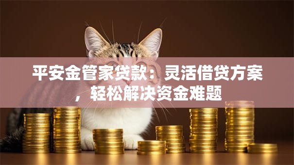 平安金管家贷款:灵活借贷方案,轻松解决资金难题 平安金管家贷款:灵活借贷方案,轻松解决资金难题