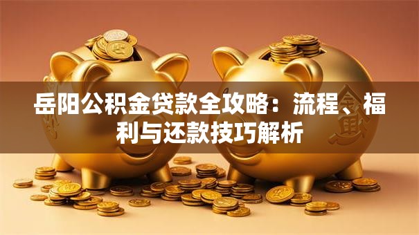 岳阳公积金贷款全攻略:流程、福利与还款技巧解析 岳阳公积金贷款全攻略:流程、福利与还款技巧解析