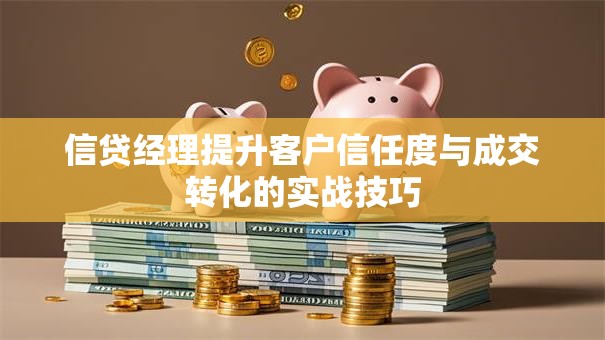 信贷经理提升客户信任度与成交转化的实战技巧