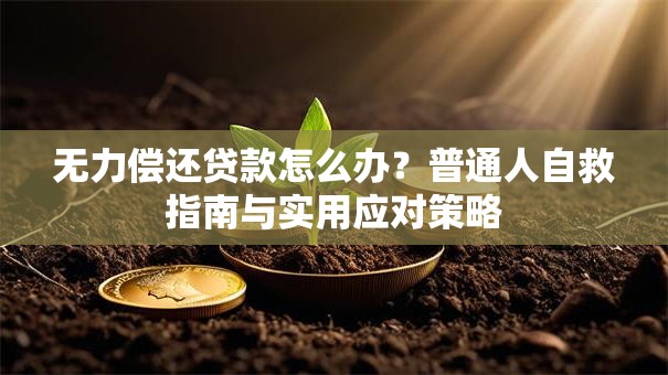 无力偿还贷款怎么办？普通人自救指南与实用应对策略