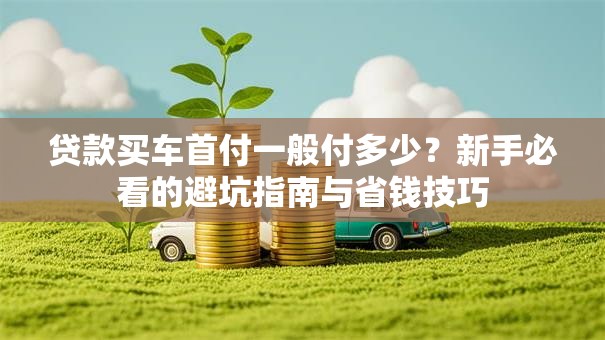 贷款买车首付一般付多少?新手必看的避坑指南与省钱技巧 贷款买车首付一般付多少?新手必看的避坑指南与省钱技巧
