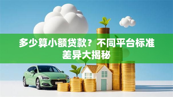 多少算小额贷款？不同平台标准差异大揭秘