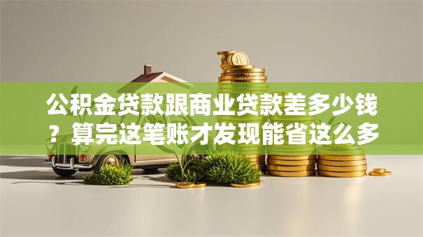 公积金贷款跟商业贷款差多少钱?算完这笔账才发现能省这么多 公积金贷款跟商业贷款差多少钱?算完这笔账才发现能省这么多