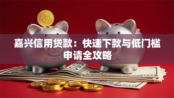 嘉兴信用贷款：快速下款与低门槛申请全攻略