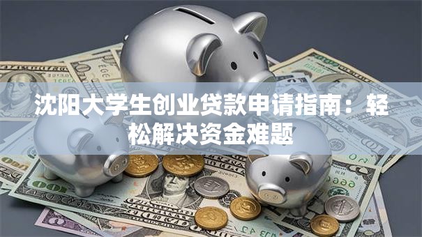 沈阳大学生创业贷款申请指南：轻松解决资金难题