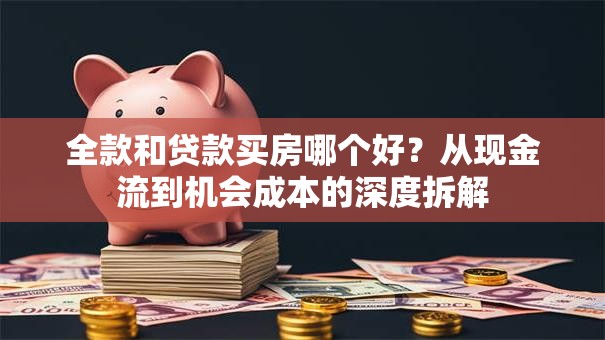 全款和贷款买房哪个好?从现金流到机会成本的深度拆解 全款和贷款买房哪个好?从现金流到机会成本的深度拆解
