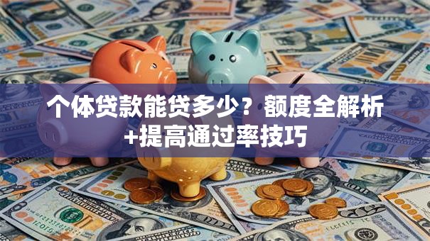 个体贷款能贷多少？额度全解析+提高通过率技巧