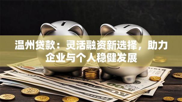 温州贷款:灵活融资新选择,助力企业与个人稳健发展 温州贷款:灵活融资新选择,助力企业与个人稳健发展