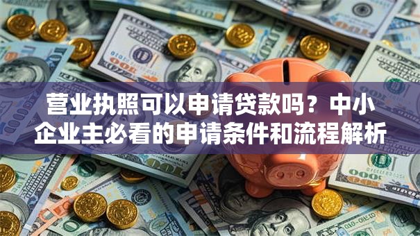 营业执照可以申请贷款吗？中小企业主必看的申请条件和流程解析