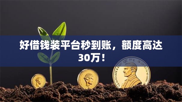 好借钱装平台秒到账,额度高达30万! 好借钱装平台秒到账,额度高达30万!