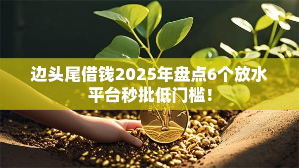 边头尾借钱2025年盘点6个放水平台秒批低门槛！