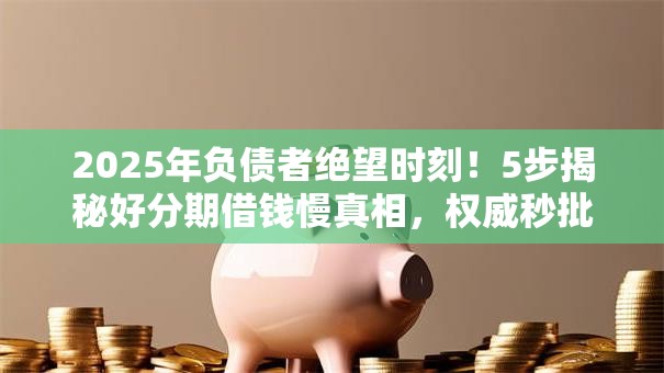 2025年负债者绝望时刻！5步揭秘好分期借钱慢真相，权威秒批方案！