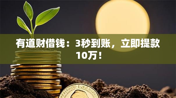 有道财借钱：3秒到账，立即提款10万！