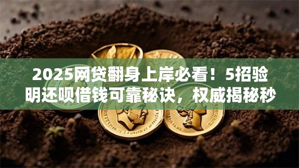 2025网贷翻身上岸必看！5招验明还呗借钱可靠秘诀，权威揭秘秒批攻略！