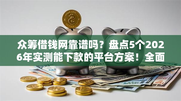 众筹借钱网靠谱吗？盘点5个2026年实测能下款的平台方案！全面揭秘黑户专项秒批口子！