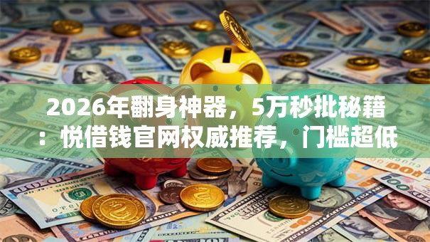 2026年翻身神器,5万秒批秘籍:悦借钱官网权威推荐,门槛超低秒下款! 2026年翻身神器,5万秒批秘籍:悦借钱官网权威推荐,门槛超低秒下款!