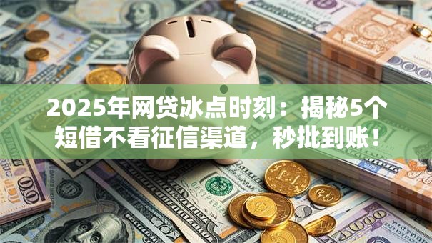 2025年网贷冰点时刻:揭秘5个短借不看征信渠道,秒批到账! 2025年网贷冰点时刻:揭秘5个短借不看征信渠道,秒批到账!