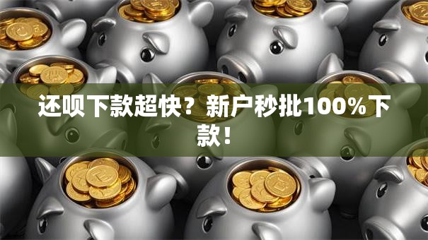 还呗下款超快?新户秒批100%下款! 还呗下款超快?新户秒批100%下款!