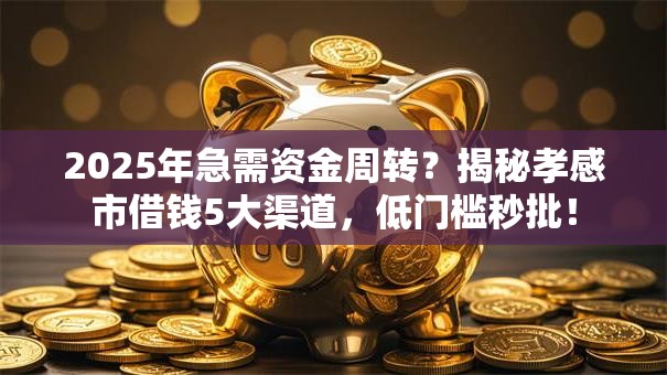 2025年急需资金周转?揭秘孝感市借钱5大渠道,低门槛秒批! 2025年急需资金周转?揭秘孝感市借钱5大渠道,低门槛秒批!