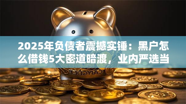 2025年负债者震撼实锤:黑户怎么借钱5大密道暗渡,业内严选当即秒下! 2025年负债者震撼实锤:黑户怎么借钱5大密道暗渡,业内严选当即秒下!